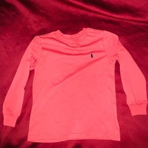 Long sleeved, boy’s T-shirt with blue horse